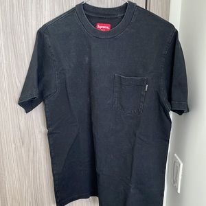 Supreme Pocket Tee - Black Size S